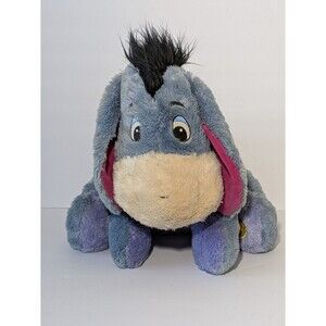 Disney Store Celebrating 80 Years of Adventures Eeyore Plush Authentic Exclusive